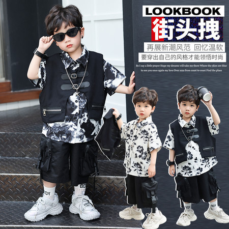 择衣优品&择衣优品&夏款皮扣马甲三件套1