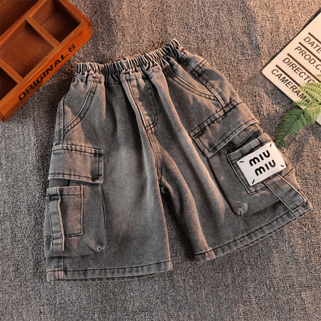 择衣优品&择衣优品&贴标牛仔短裤1