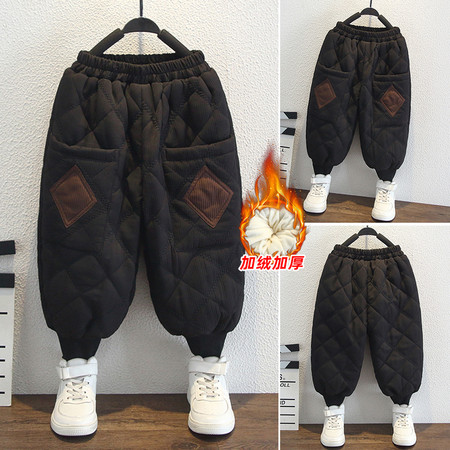 择衣优品&择衣优品&菱形格棉裤1