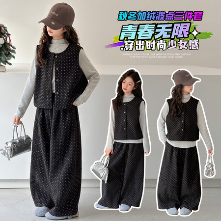 禧乐&禧乐&XY-波点三件套2682