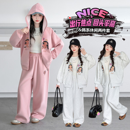 萌小乖&萌小乖&8816春秋针织套装