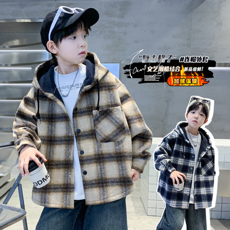 南波兔&南波兔&NBT-D5018复合连帽衬衫