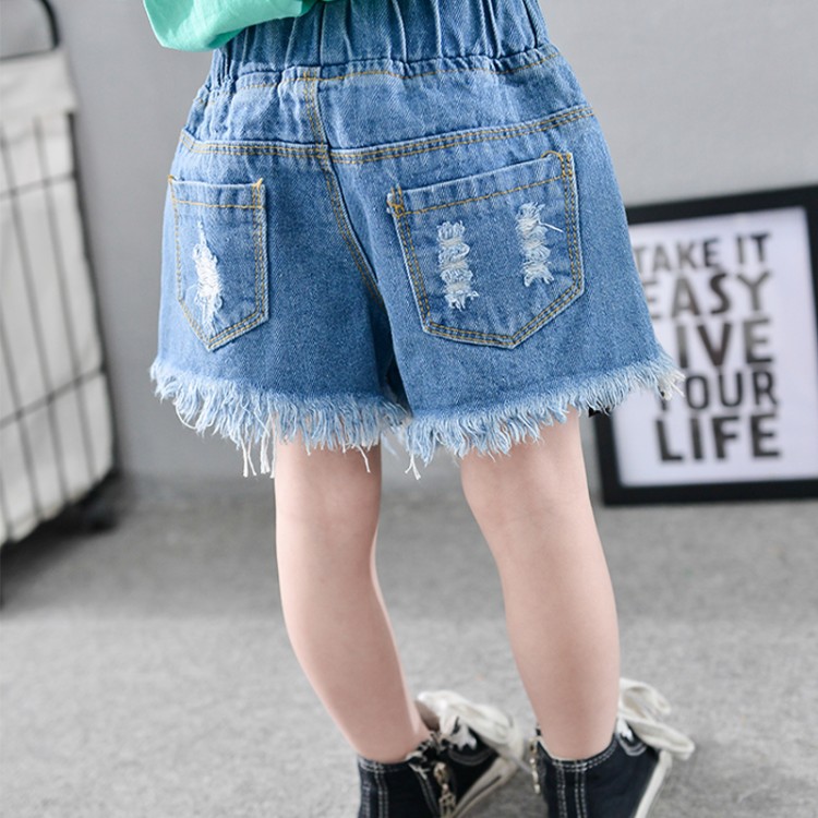 Girls'shorts and jeans summer style