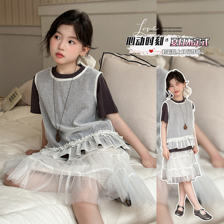 铭兮kids&铭兮kids&铭兮kids-网纱三件套