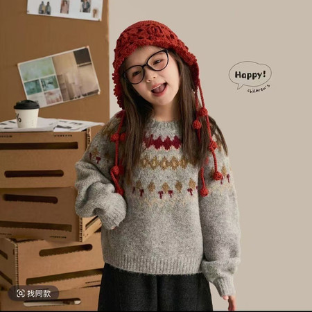 米酷儿&米酷儿&女童秋冬43款毛衣