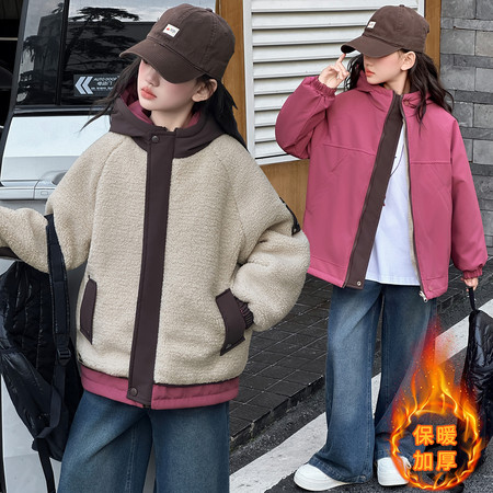 米酷儿&米酷儿&2547款双面穿冲锋衣