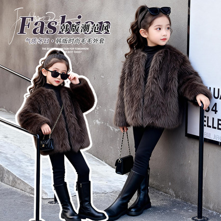 米酷儿&米酷儿&2557款冬款高品质皮草外套年款现货