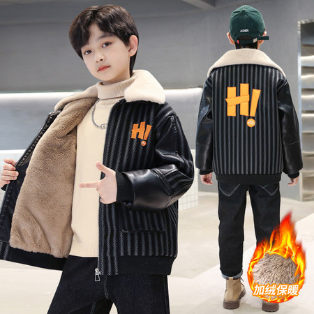 梦幻大道&梦幻大道&MHDD8861冬款加绒皮衣