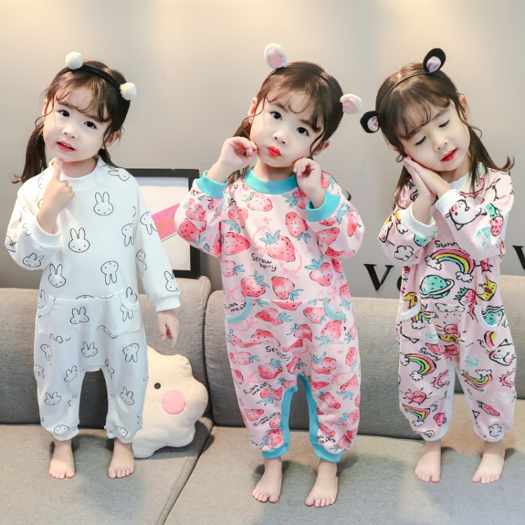Children's pajamas nine color creeper