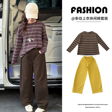 抱抱熊&抱抱熊&2617水洗工装套装