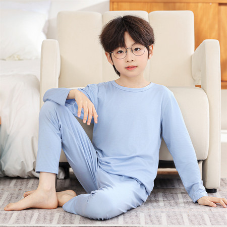 棉予柔家居服&棉予柔家居服&2601无骨男童模特图片