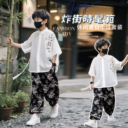 吉吉小熊&吉吉小熊&26022款国风套装现货