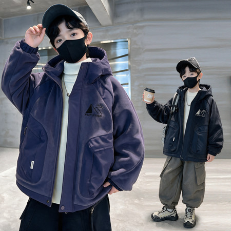 吉吉小熊&吉吉小熊&WZB26019款加绒加厚外套