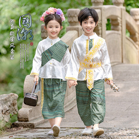 小佑禧&小佑禧&626民族风少年演出服长袖