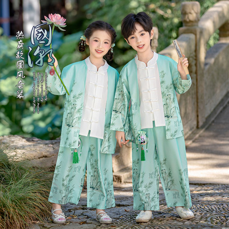 小佑禧&小佑禧&627竹韵汉服套装