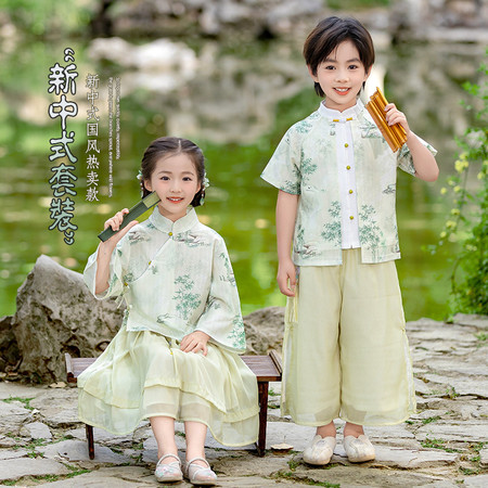 名童阁&名童阁&1813款青山翠竹绿色