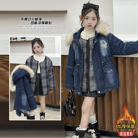 布伽糖&布伽糖&连帽棉服