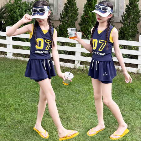 小优米&小优米&XYM--A183女童泳衣