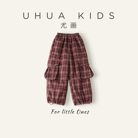 超能娃娃&超能娃娃&68419轻氧棉裤