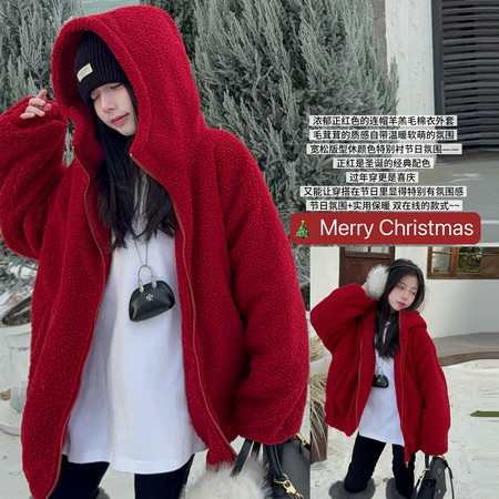 喵权童装&喵权童装&25B79年货夹棉毛毛衣