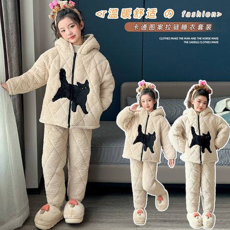 卡妙兔&卡妙兔&24225女童高克重三层加棉