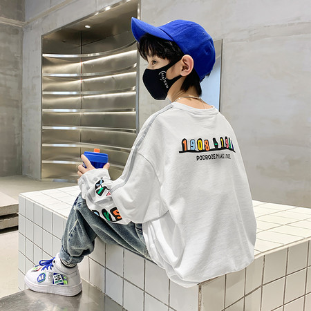 金多多&金多多&LBCW9838彩色数字T恤