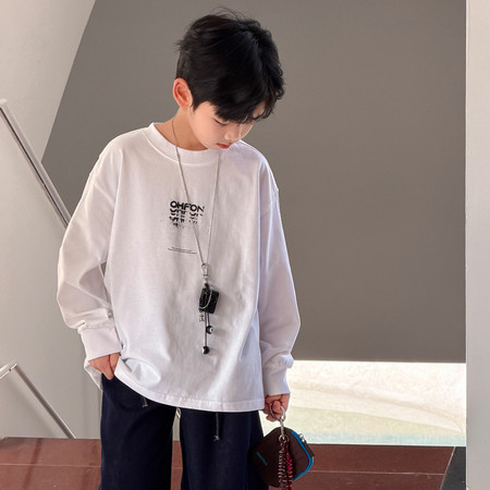 金多多&金多多&LBCT9033ala字母长袖T恤