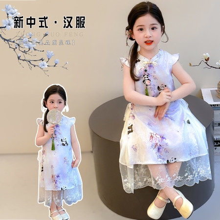 明新美童&明新美童&中式熊猫旗袍裙2026-20
