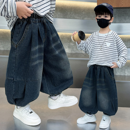 豪淘小子&豪淘小子&牛仔灯笼裤