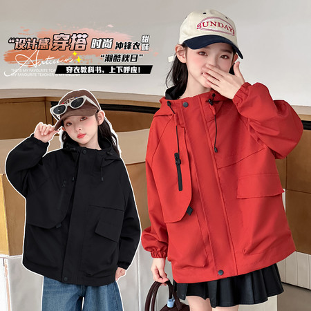 湖州左巷服饰有限公司&湖州左巷服饰有限公司&2542-贴标风衣--