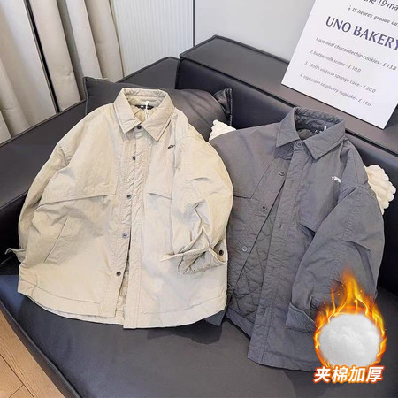 湖州左巷服饰有限公司&湖州左巷服饰有限公司&2551-夹棉衬衫外套