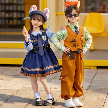 良书&良书&B703兔子警官连衣裙