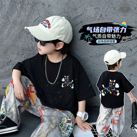 萌乐宝贝&萌乐宝贝&小财马防蚊裤套装