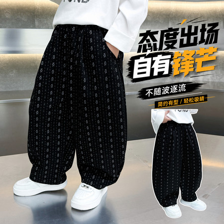萌乐宝贝&萌乐宝贝&雪花弯刀裤