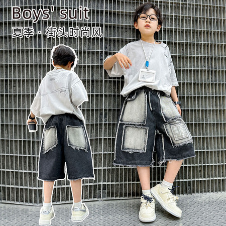 否则(男童裤子)&否则(男童裤子)&80525套装