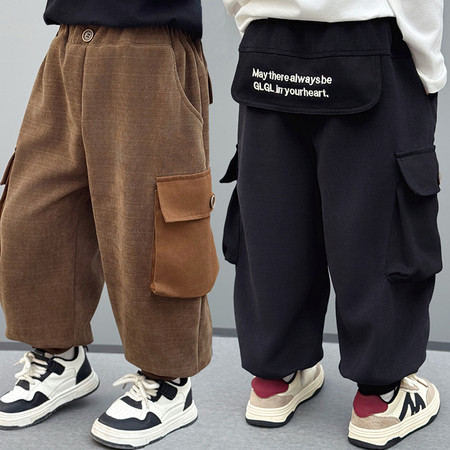 小赢家&小赢家&不断货立体袋个工装裤90-150