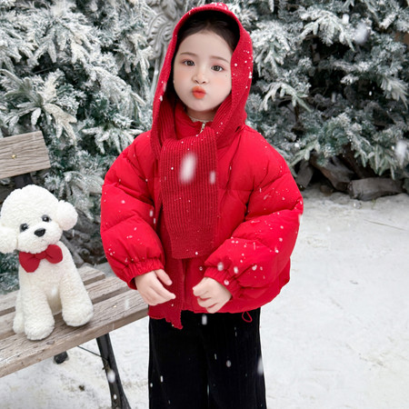 典祥衣社&典祥衣社&D毛线帽子羽绒服