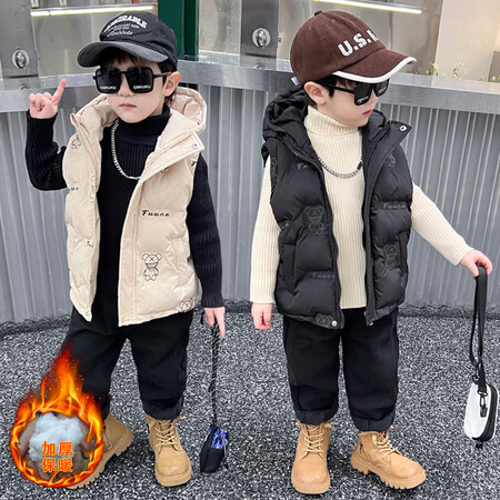 童星童装&童星童装&羽绒棉马甲