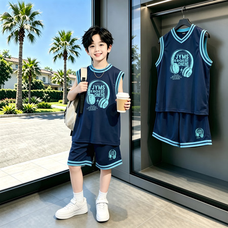 童星童装&童星童装&21002冰丝速干球服