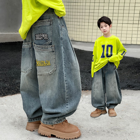 熊猫圆圆&熊猫圆圆&KZW3023牛仔裤