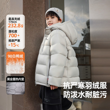 熊猫圆圆&熊猫圆圆&YRW3006羽绒服90白鸭绒