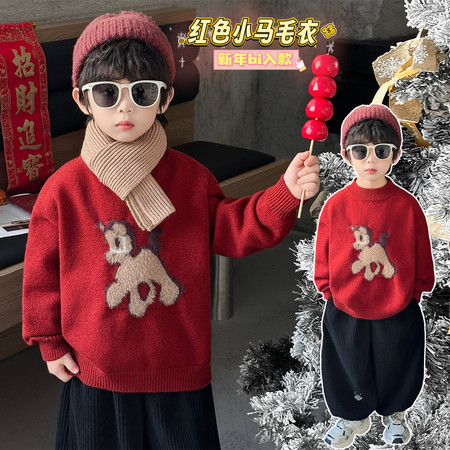 洛小暖&洛小暖&小马毛衣Q68款