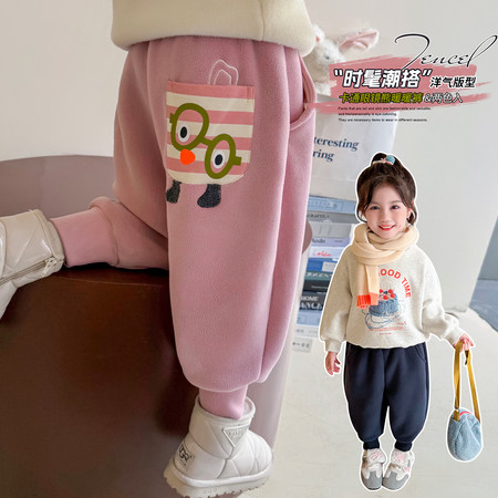 安诺童装&安诺童装&眼镜熊暖暖裤