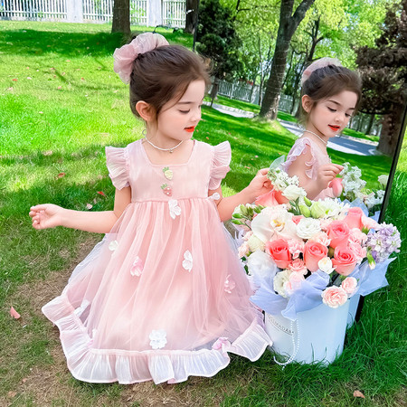 玲宝宝&玲宝宝&花朵连衣裙