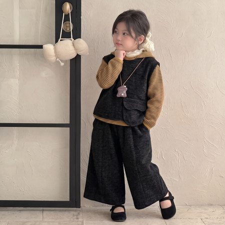 唛哆哆&唛哆哆&2651女童毛衣三件套
