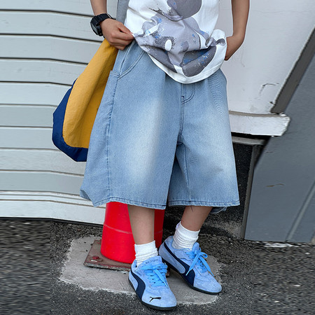 壹服饰（原E.KIDS）&壹服饰（原E.KIDS）&K4014牛仔短裤