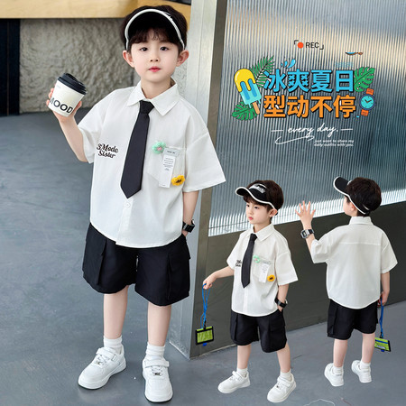 雨辰家&雨辰家&26005花朵领带套装