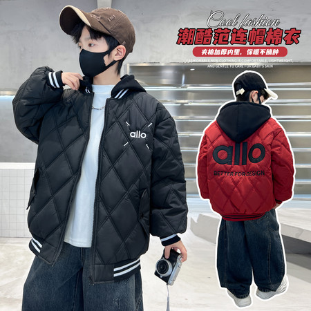 追风少年&追风少年&ZF2605新款加棉棉衣外套