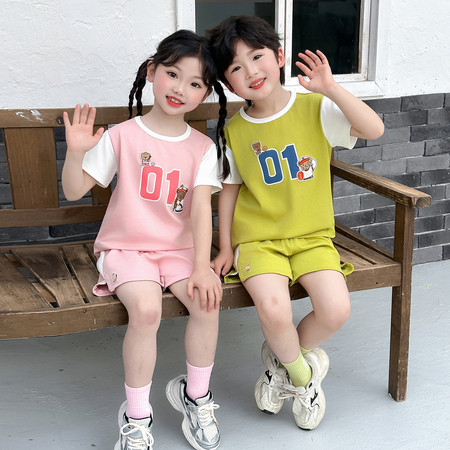 金色童年&金色童年&小熊球服套装