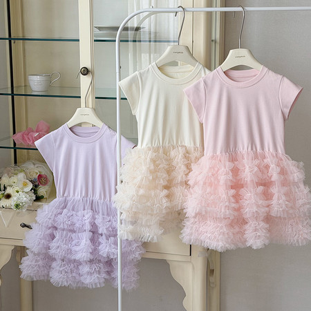 韩尚毛毛虫&韩尚毛毛虫&HS72218短袖连衣裙